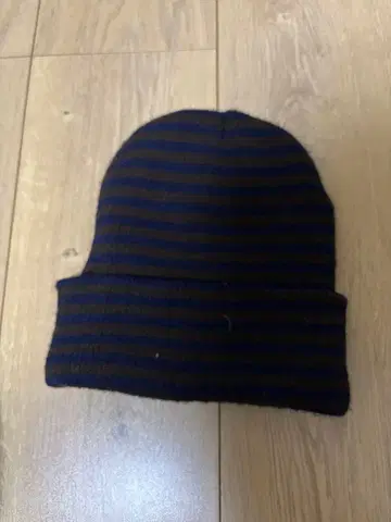 보더 니트 모자