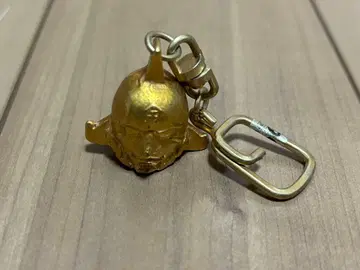 근육맨 황금 마스크 키링 (도에이 동화 정품 씰 부착)