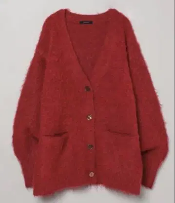 [ JEANASIS ] 브러쉬 미들 길이 V넥 가디건