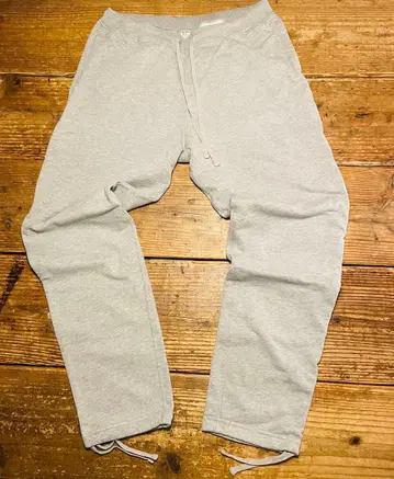 REIGNING CHAMP x 론 헤르만 그레이 코튼 조거 팬츠 L