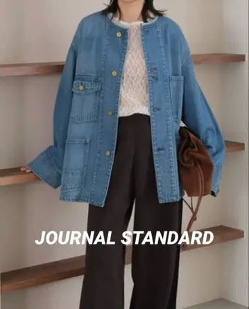 [ 새상품 ] 저널 스탠다드 데님 커버올