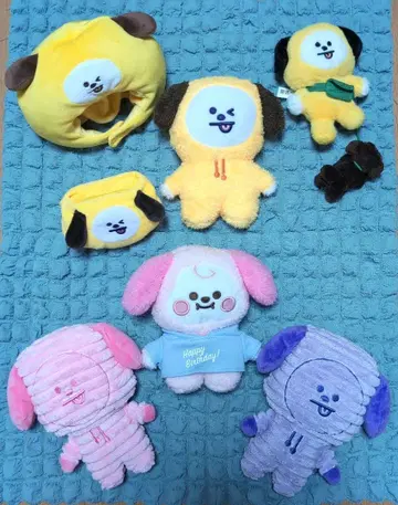 BT21 CHIMMY 치미 봉제 인형 묶음 판매