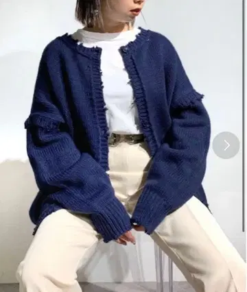 WHO'S WHO gallery 데미지 멀티 웨이 니트