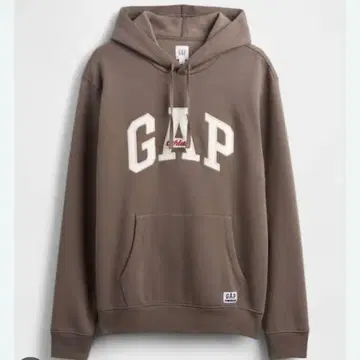 GAP 릴랙스핏 로고 후드티