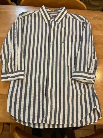 빅 사이즈 Pherrow's 긴팔 셔츠 X-LARGE 스트라이프