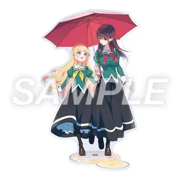 코믹 백합공주전 박 아크릴 스탠드 미반트 나의 백합은 일입니다!