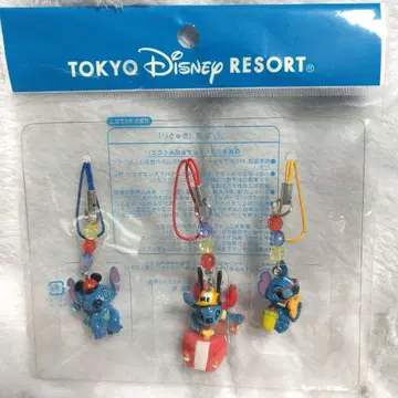 도쿄 디즈니 리조트 스티치 스트랩 세트 레어