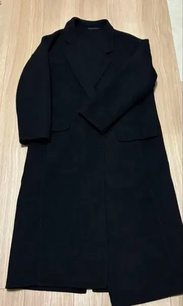 선착순 정가 61,000 AP STUDIO 체스터 코트 블랙 36