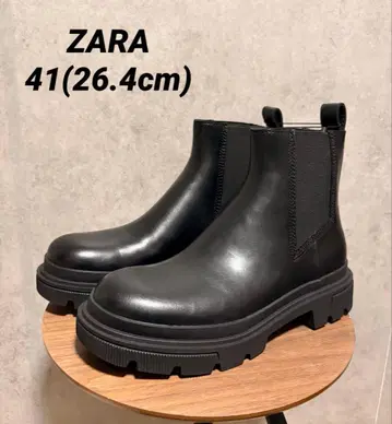 ZARA 자라 청키 첼시 부츠 41 26.4cm
