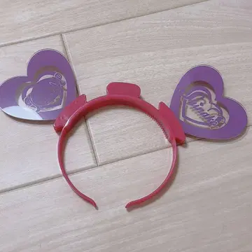 시나코짱 프린세스 퍼플 하트 머리띠