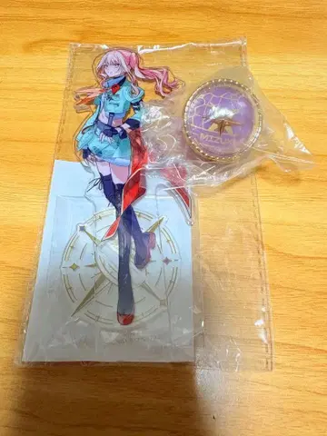 프로세카 세카라이 아키야마 미즈키 반지 라이트 아크릴 스탠드