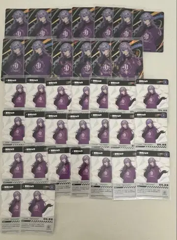 니지산지 니지 페스티벌 컬렉션 카드 호시미치 쇼 36장 세트