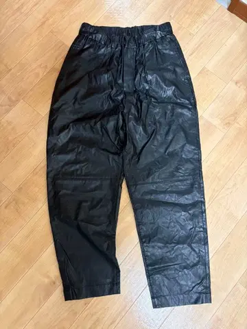 론 헤르만 에코 가죽 팬츠 허리밴딩