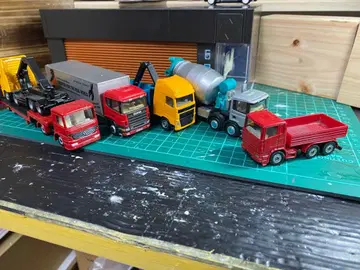 Siku 지크 스카니아 볼보 트럭 미니카 세트