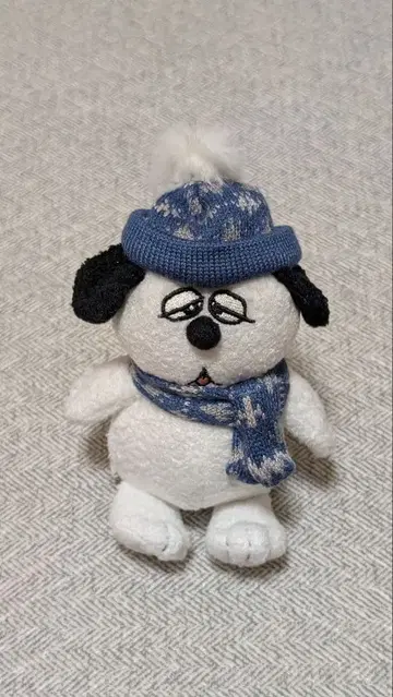 스누피 올라프 니트 키링