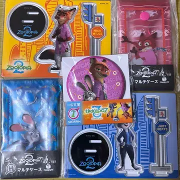 주토피아 복권 닉&주디 세트