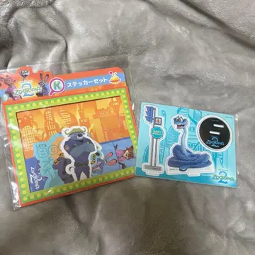 주토피아 아크릴 스탠드 G상 게리 K상 스티커 세트