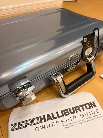 ZERO HALLIBURTON EP-PB 아이스 블루 비즈니스 백