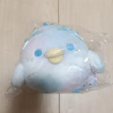 리락쿠마 봉제 인형 키이로이토리 하늘색 이로이토리