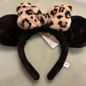 미니 마우스 레오파드 무늬 머리띠