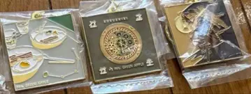 미세스 그린애플 제일복권 메탈 참 키링 3개 세트