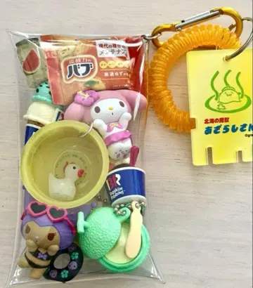 가챠 파우치 온천 목욕탕 아이스 캡슐 토이 가챠가챠