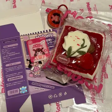 Mellojoy 스퀴즈 티라미수 시리즈 딸기 벨벳