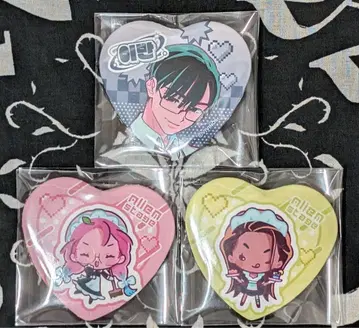 애니카페 에이리언 스테이지 alien stage 하트형 캔뱃지 이반