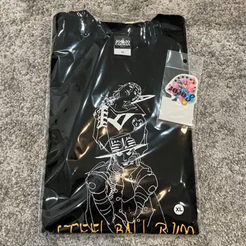 죠죠의 기묘한 모험 스틸 볼 런 죠죠 캐러밴 XL 티셔츠