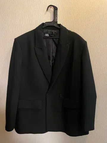 ZARA 블랙 테일러드 자켓 L