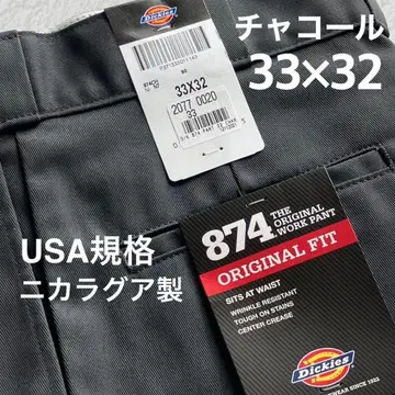 [ 미사용 새상품 ] 디키즈 874 미국 US 기획 워크 팬츠 차콜