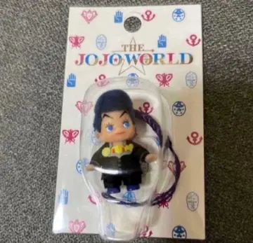새상품 THE JOJO WORLD 큐피 콜라보 스트랩 히가시카타 죠스케
