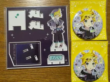 프로세카 하피콜레 카가미네 렌 아크릴 스탠드 a 캔뱃지 g