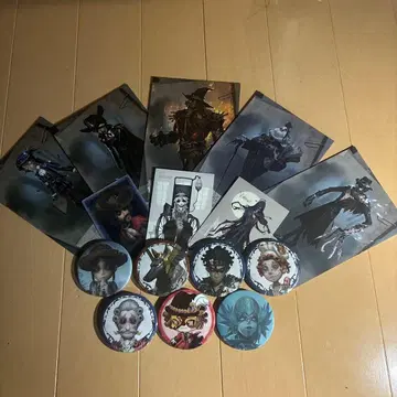 제5인격 캔 배지 엽서 대모음