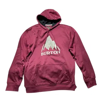 BURTON 버튼 발수 후드티 스노우보드 와인 DRYRIDE