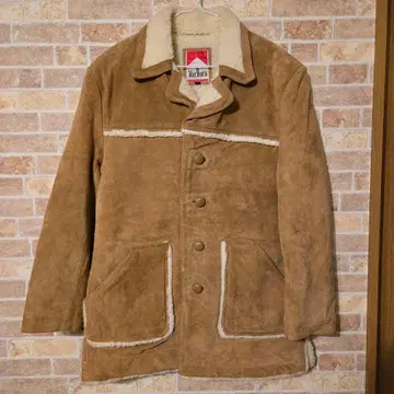 90s 말보로 스웨이드 가죽 보아 자켓 빈티지 소가죽