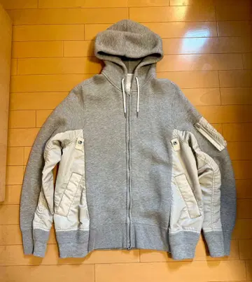 sacai Sponge Sweat Hoodie 집업 후드티 1