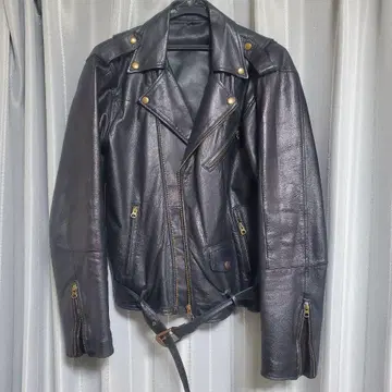 [ 천연 가죽 ] 더블 라이더 자켓