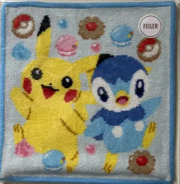 페이러 FEILER 포켓몬 콜라보 피카츄 팽도리 손수건