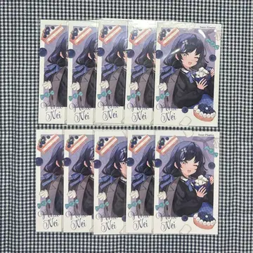 니지산지 Sweet Floaties 산토 네이 폴라로이드풍 카드