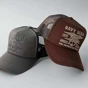 AVIREX 네이비씰스 1975년제 캡