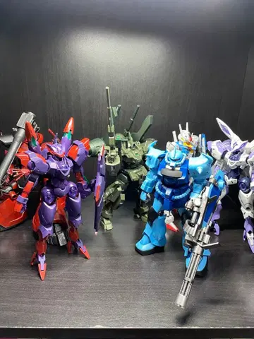 연말 특가 전체 페인팅 건담 프라모델 모음