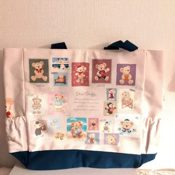 디즈니 더피 20주년 토트백