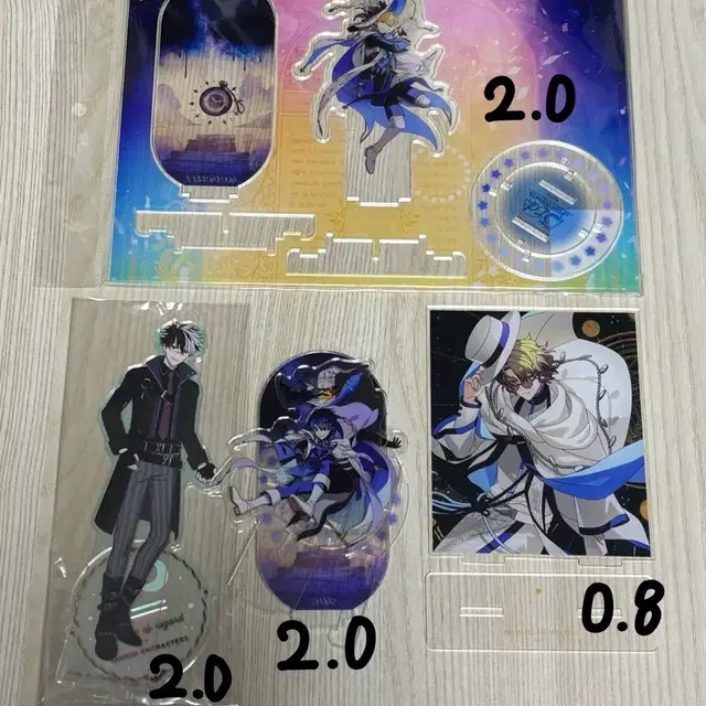 마법사의 약속 마호야쿠 히스클리프 시노 브래들리 파우스트 아크릴스탠드