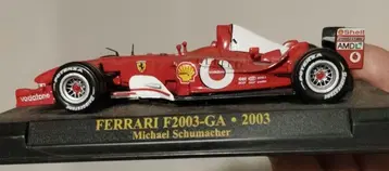 페라리 F1 미니카 F2003-GA 2003년 미하엘 슈마허 사양
