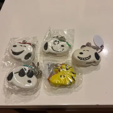 스누피 마스코트 자물쇠 키체인