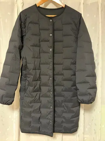 플라스테 그레이 다운 자켓 L 사이즈