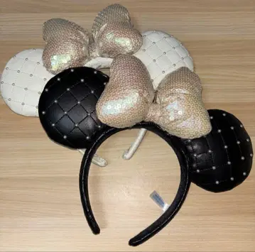 퀼팅 머리띠 블랙, 화이트