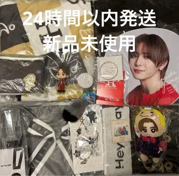 야마다 료스케 봉제 인형 피규어 부채 러버 밴드 응원봉 담요