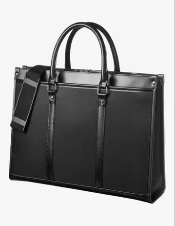 GLEVIO 스타일리시 비즈니스 백 블랙